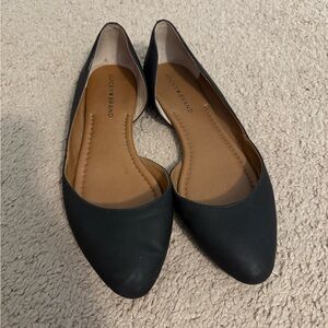 Lucky Brand Women's Dark Leather Flats